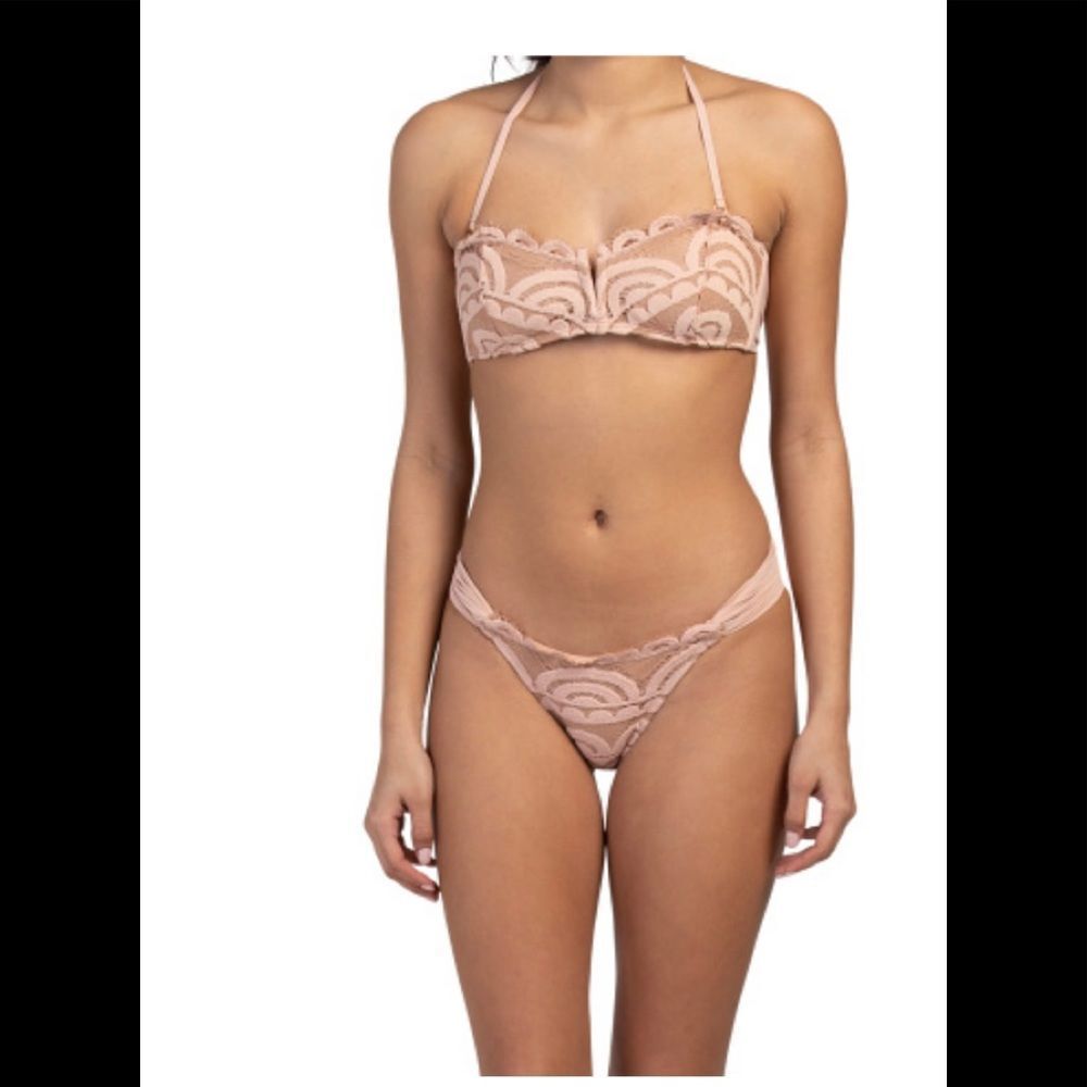 🎈SALE 🎈 LAST CHANCE PQ SWIM Fanned Teeny Swimsuit Bottom (PILYQ) - Picture 3 of 6